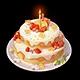 데니아의 생일 케이크
